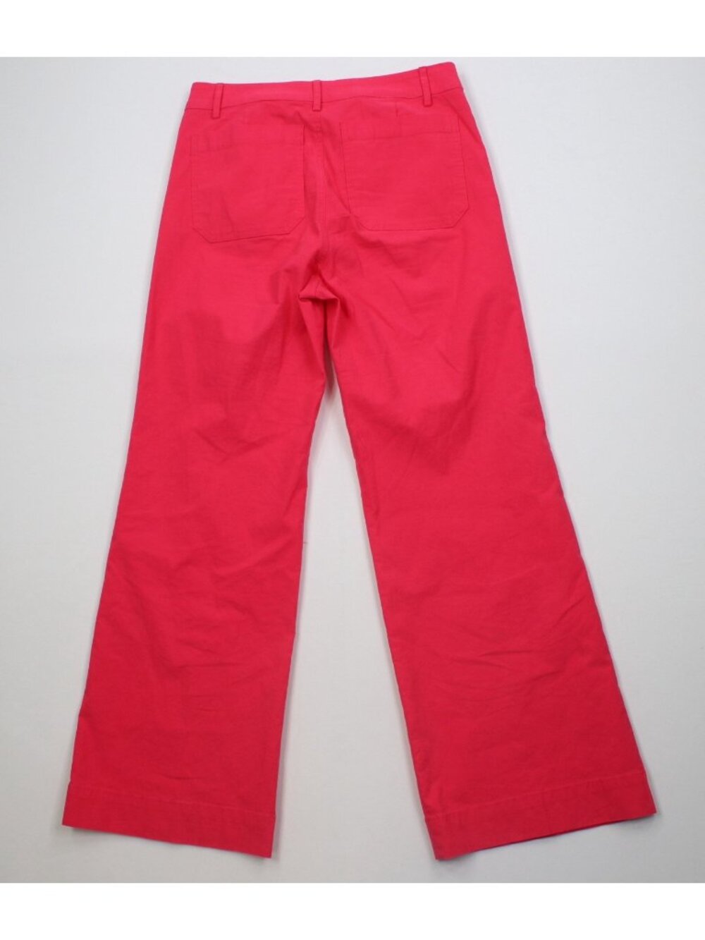 J Crew Womens 30 Lizzie High Rise Flared Wide Leg Pants Pink Legally Blonde - Picture 9 of 13
